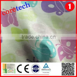 Anti-bacterial Washed Soft 100% Cotton Printed Muslin Fabric Factory thumbnail-1