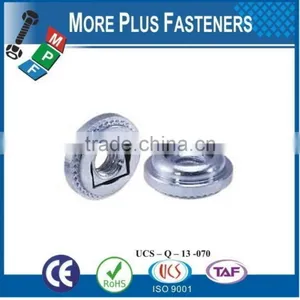 Made in Taiwan Self Clinching Nut Blind Self Clinching Nut Stainless Steel Non Locking Floating Self Clinching Nuts thumbnail-6