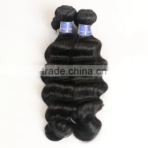 Factory Price 7a Grade Loose Deep Wave Weave Hairstyles , Peruvian Hair thumbnail-5