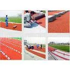 IAAF Running Track Resurfacing Rubberized Track Surface 13mm Thickness thumbnail-1