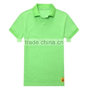Comfortable Unisex Short Sleeve ESD T- Shirt of Low Triboelectric Voltage thumbnail-2