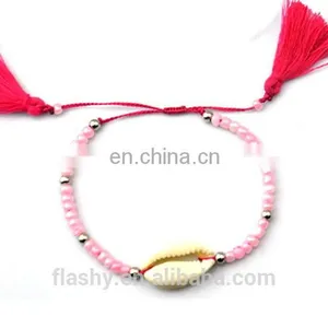 New Fashion Friendship Wrist Band Braided Macrame Cotton Bracelet thumbnail-5
