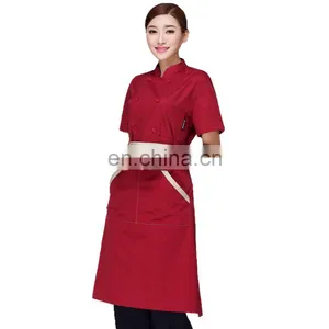 2015 OEM Factory Red Short Sleeve Bell Boy Uniform Wholesale thumbnail-3