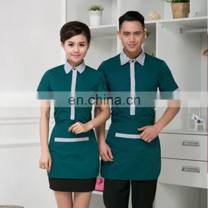 Hotel Waiter Uniform/restaurant Watier Uniform and Waitress Uniform Design Trade Assurance Supplier thumbnail-1