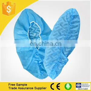 Waterproof Nonwoven Anti-slip Disposable Shoe Cover SMS/PP Fabric thumbnail-5
