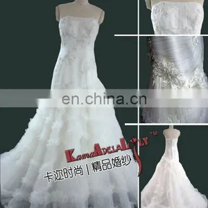 EB702 KAL-fashion 2015strapless Real Wedding Dresses Birdesmaid Dresses Bridal Gown thumbnail-1