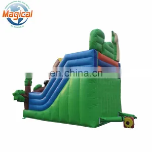 New Design Apple Tree Super Fun Kids Inflatable Dry Slide thumbnail-3