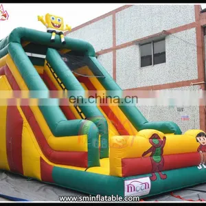 Factory Direct Inflatable SpongeBob Slide For Kids thumbnail-2