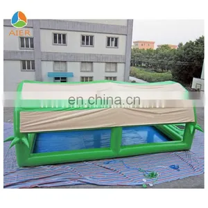 2015 New Design Green Inflatable Pool With Cover, Small Inflatable Pool Toys, Inflatable Swimming Pool With Roof thumbnail-2