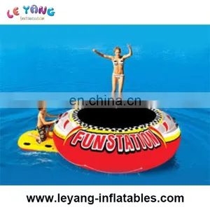 Inflatable Aqua Platform , Inflatable Water Trampoline For Kids And Adults thumbnail-1
