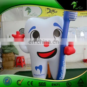 Customized Inflatable Toothbrush, Inflatable Tooth Advertising Balloon thumbnail-1