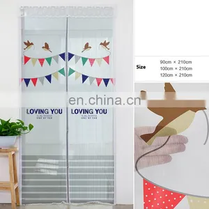 Door Magnetic Screen Curtain for Anti Bug Mosquito Net With 2 Long Magnets thumbnail-1
