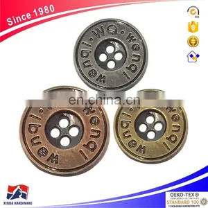 Manufacturer of Custom Metal Alloy Garment Sewing Buttons thumbnail-6