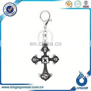 High Quality Rhinestone Cross Keychain Maker thumbnail-1