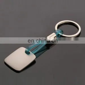 Wholesale Cheap Metal Printed Silicone Rubber Keychain Lanyard for Promotion thumbnail-1