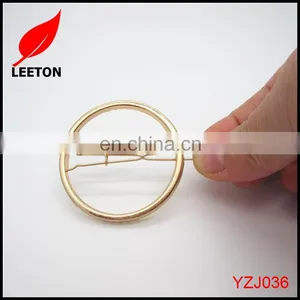 Factory Supply Fancy Metal Round Hair Clip for Women thumbnail-1