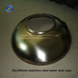 Special Offer Dia 600mm Thk 0.36mm 304 Stainless Steel Water Tank Covers for Horizontal Tank thumbnail-5