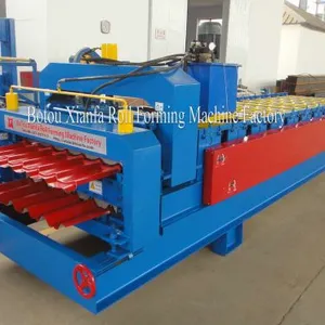 Trapezoidal Roof Panel Double Roll Forming Equipment thumbnail-1