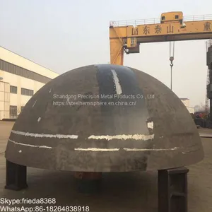 Carbon Steel Welded Pipe Elliptical Dished Seal Head Ends Cap for Pressure Vessel Caps thumbnail-3
