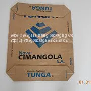 25 kg 50kg Cement Bag Price Kraft Paper Bag With Block Bottom thumbnail-1