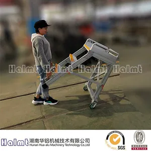 Industrial Aluminium Foldable Step Ladders for Construction thumbnail-1