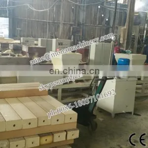 Two Head Wood Sawdust Hot Pressing Machine Wood Block Hot Press Machine With Factory Price thumbnail-6