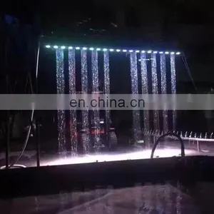 Programmable Indoor Waterfalls for Home Decoration Digital Water Curtain thumbnail-1