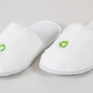 Eliya Custom 5 Star Hotel Bathroom Slippers Personalized With Four Season Logo thumbnail-1