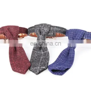 Factory Wholesale Pet Clothes Accessories Dog Tie New Design Pet Collar With Custom Design thumbnail-6