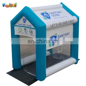 Portable Pop up Decontamination Sterilizer Fog Inflatable Disinfection Tunnel Room With Ultrasonic Humidifier for Wholesale thumbnail-3