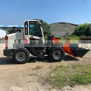 Cheapest China Smallest Diesel Wheel Loaders Mini ARTICULATED Front End Loader Mini Loadere for Sale Price thumbnail-2