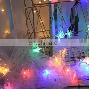 Christmas 10 LED Star String Light For Home Garden Decoration thumbnail-5