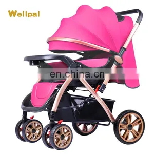 Automatic Baby Car Seat and Stroller Set Leather thumbnail-3