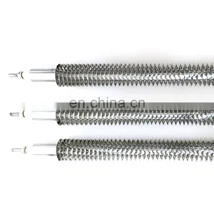 1000W Straight Finned Air Tube Heater Element for Load Bank thumbnail-1