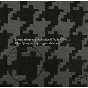 98%Cotton 2%Spandex Sanding + Flock Printing Twill Fabric thumbnail-1