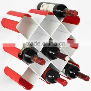 DIY Metal Wine Rack thumbnail-1