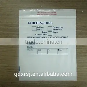 White Ldpe Plastic Plant Cooler Bag for Medicine Bag thumbnail-1