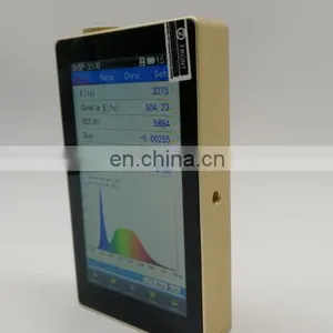 350B 380-780nm Hot Handheld Spectral Illuminance Analyzer Blue Light Tester Spectrometer Red and Blue Ray Irradiance Meter thumbnail-4