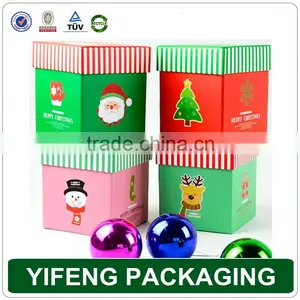 Guangzhou Custom Design Handmade Decorated Paper Christmas Gift Box thumbnail-1
