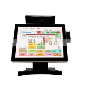 Terminal Point Sale 6 Digit Pin Offline All One Tablet System Built-in 8inch Customer Display Touch Screen Pos Machine thumbnail-1