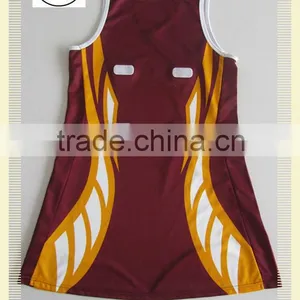 Custom Netball Dress With Great Pattern thumbnail-2