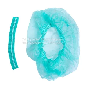 Disposable Bouffant Caps Non-woven Mobcap Disposablecaps thumbnail-2