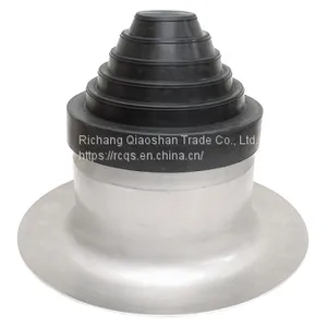 Extra-Tall Aluminum Roof Flashing Boot With C212 Cap thumbnail-3