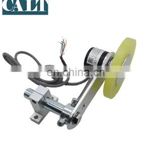 GHW38-300 Include the Mounting Arm, Spring, 300mm Perimeter Fabric Meter Counter Wheel Encoder thumbnail-1