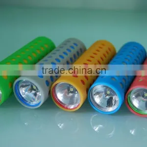 Patented New Design Glow in the Dark AD Gift Mini Led Light Torch thumbnail-1