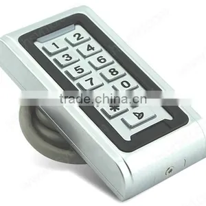 Access Control Digital Door Lock Waterproof Standalone Keypad Rfid Reader With Blacklight thumbnail-2