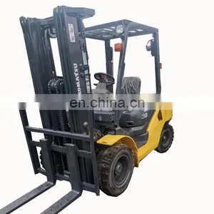 Lifting Machine Used Japanese Made Komatsu 3 Ton Diesel Forklift for Sale thumbnail-1