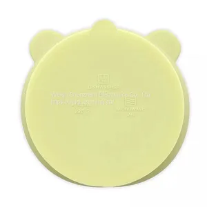 Bear Silicone Snack Bowl With Suction Bottom thumbnail-5