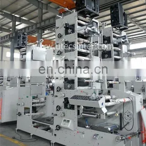 UTR320 3 Inch Air Shaft Pvc Shrink Film Label Flexo Printing Machine, LED UV Oven Sticker Flexographic Press Printer thumbnail-3