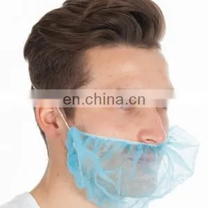 Disposable PP Non-woven Beard Cover Food Industry Beard Cover thumbnail-2